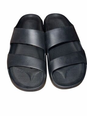 Bombas Friday Slides Men's Black Double-Strap Sandals Size 13